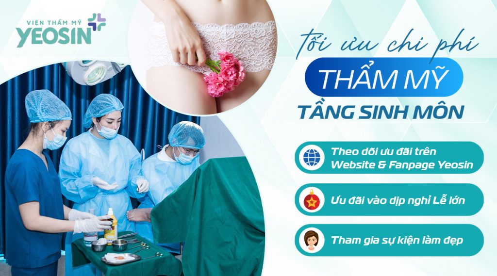 Cách để tối ưu mức giá thẩm mỹ tầng sinh môn bạn cần biết