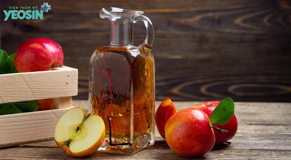 Cách làm hồng cô bé tại nhà bằng giấm táo