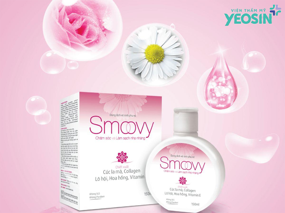 Dung dịch vệ sinh làm hồng cô bé Smoovy