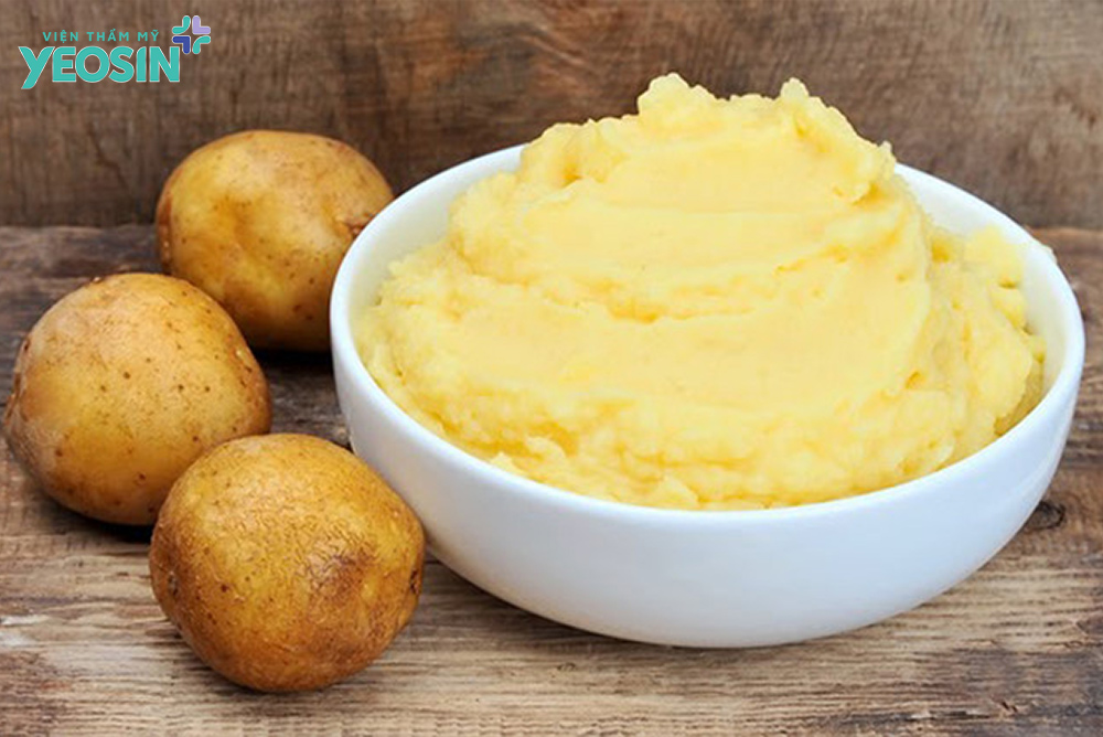 Làm hồng vùng kín tự nhiên bằng khoai tây