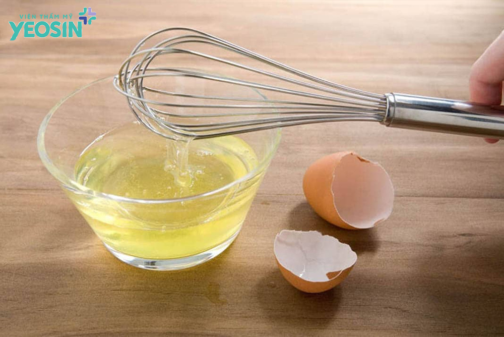 Cách trị thâm vùng kín bằng lòng trắng trứng